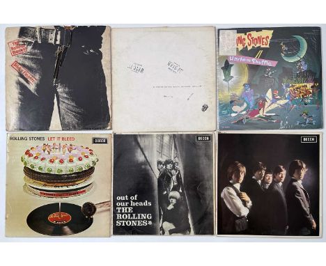ROLLING STONES &amp; RELATED - LP COLLECTION. A collection of around 33 x LPs. Titles include Sticky Fingers, Interview With 