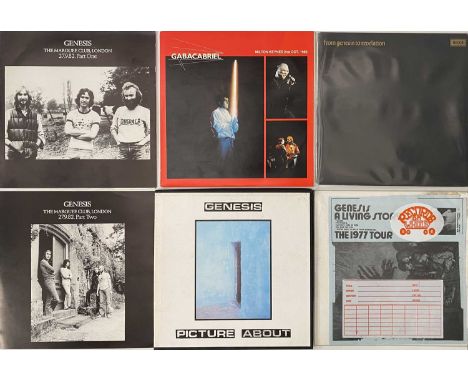 GENESIS - LP COLLECTION. Ace instant collection of 31 x (predominantly) Genesis &amp; Related LPs. To include Genesis To Reve