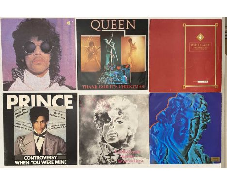 MIXED GENRE - 12" COLLECTION. A collection of around 200 x 12". Artists include Depeche Mode, New Order, Queen, Prince, Wire,
