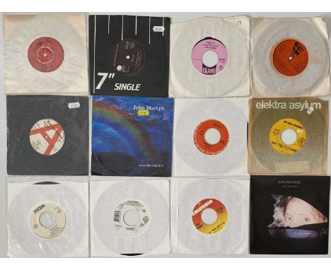 FOLK / FOLK ROCK / SINGER-SONGWRITER - 7" COLLECTION. A collection of around 240 x 7". Artists include The Pentangle, Fairpor