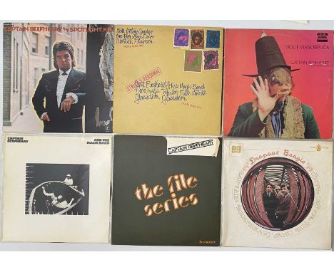 CAPTAIN BEEFHEART - LP COLLECTION. Cool run of 10 x LPs featuring Captain Beefheart. Titles are Trout Mask Replica (UK stock 