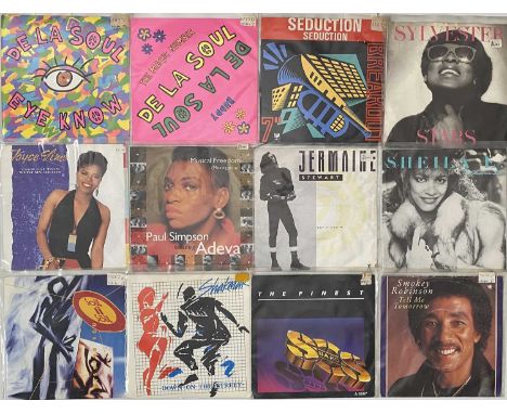 SOUL/HIP HOP/ELECTRO/R&amp;B - 7" COLLECTION. Dancefloor inducing collection of around 300 x 7". With cuts from the likes of 