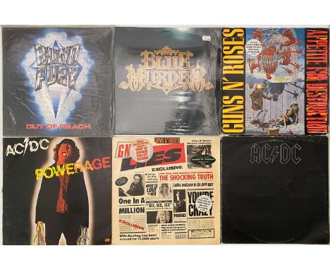 METAL - LP COLLECTION. A collection of 50 (predominantly) LPs. Artists/ Titles include Guns N Roses inc Appetite For Destruct