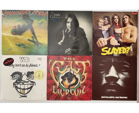 LPs/7" PLUS NEWSPAPERS/PROGRAMMES. Diverse selection of 12 x LPs/12", around 55 x 7" plus a small selection of newspapers/pro