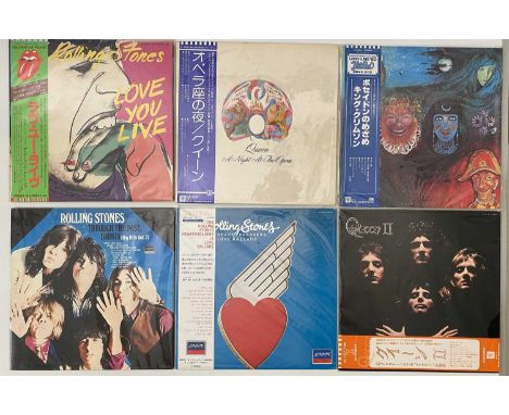 CLASSIC ROCK - JAPANESE PRESSING LPs. Mega collection of 30 x top quality LPs largely featuring artists/titles from the 1970s