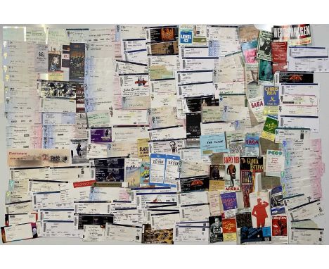Approx 180 ticket stubs, mostly German c 1990s/00s to inc OMD, Simple Minds, ZZ Top., Deep Purple, Uriah Heep, Alice Cooper, 