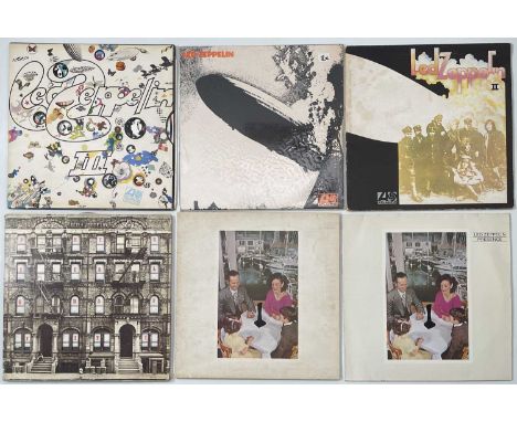 LED ZEPPELIN - LP PACK. A pack of 10 x LPs by Gods Of Rock: Led Zeppelin. Titles are Led Zeppelin III (OG UK, 2401002, glossy