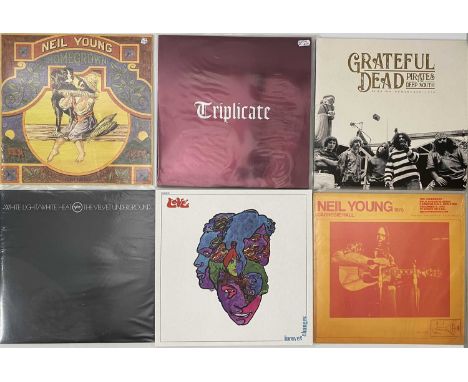 PSYCH/ PROG/ FOLK ROCK - LP PACK (REISSUES/ MODERN RELEASES). A quality selection of 14 LPs. Artists/ titles include Grateful