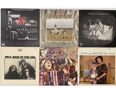ART ROCK/GARAGE/ROCK - LPs. Cool pack of 12 x iconic LPs. To include The Velvet Underground - The Velvet Underground (early U