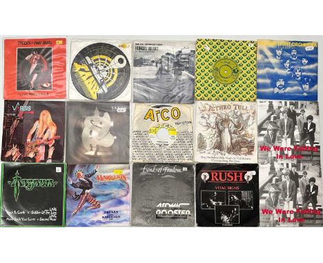 ROCK / HEAVY ROCK / METAL - 7" COLLECTION. Another great collection of around 160 x 7". Artists/ Titles include Judas Priest 