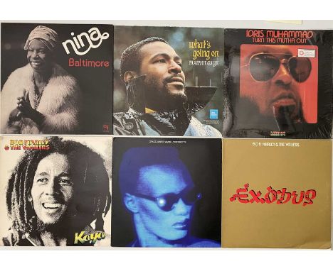 SOUL/FUNK/DISCO/REGGAE - LPs. Tight grooves with these 52 x (almost entirely) LPs. Artists/titles include Idris Muhammad - Tu