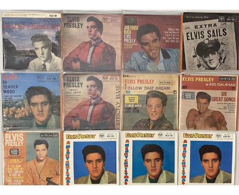 ELVIS PRESLEY AND RELATED - 7"/ EP COLLECTION. Ann expansive collection of around 140 7"/ EPs by Elvis Presley and related. E