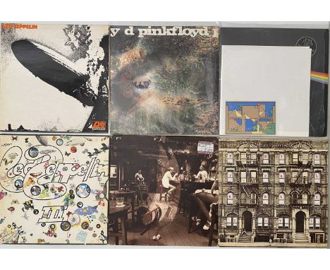 LED ZEPPELIN/PINK FLOYD - LP COLLECTION. Wicked split collection of 11 x LPs from Led Zep and Pink Floyd. Led Zeppelin (x6) t