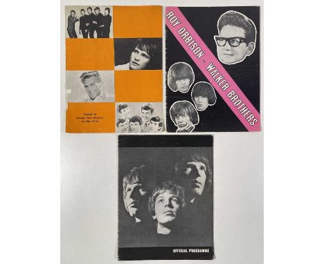 Three programmes: 1967 Walker Brothers package tour with Jimi Hendrix, Roy Orbison / Walker Brothers, Wayne Fontana/Billy Fur