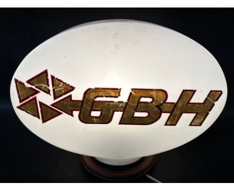 A plastic petrol pump globe for GBH.