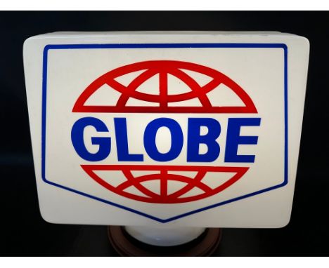 A Globe plastic petrol pump globe. 