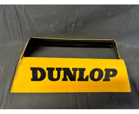 A Dunlop foldable tyre stand. 