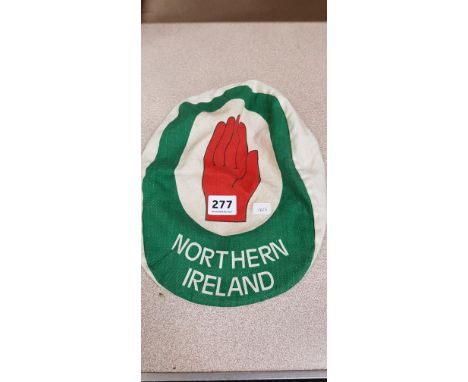 VINTAGE NORTHERN IRELAND FLAT CAP