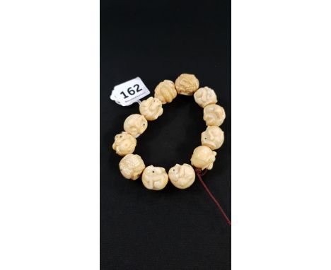 CARVED NETSUKE BRACELET