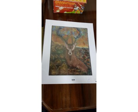 PRINT - STAG - J HUTTON