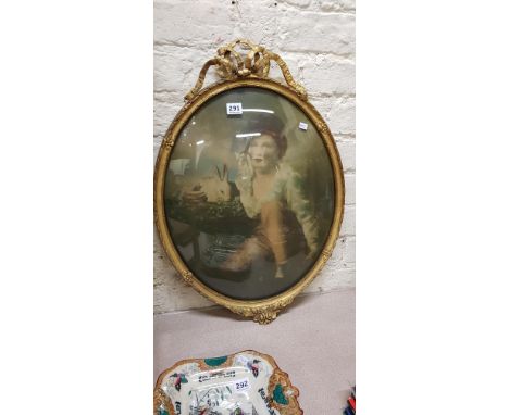 ANTIQUE OVAL PRINT