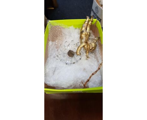 HANGING CHERUB CEILING LIGHT