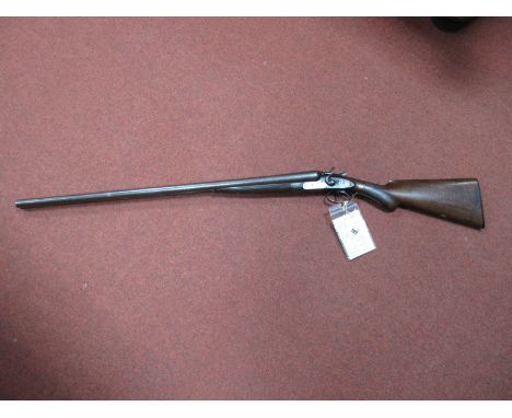 A XIX Century Double Barrel Hammer Shotgun, by Williams of Birmingham, damascus barrels, finely engraved overall with current