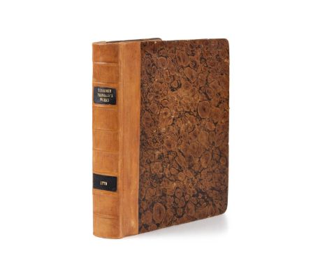 Political, Miscellaneous and Philosophical Pieces by Benjamin Franklin. Published by J. Johnson in London 1779. First edition