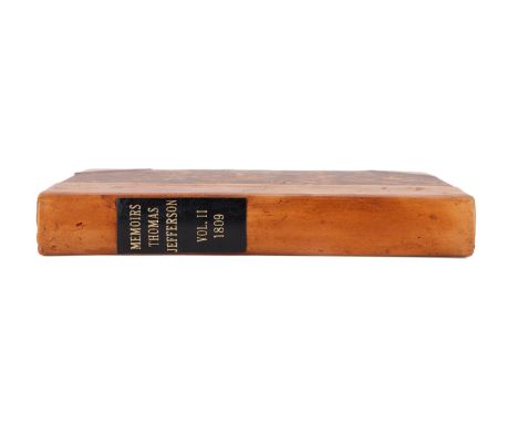 Volume 2 of the Memoirs of the Hon. Thomas Jefferson, Secretary of State, Vice President and President of the United States C