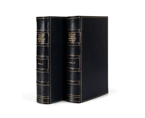 Finely bound two volume first edition set of Letters and Notes on the Manners, Customs, and Condition of the North American I