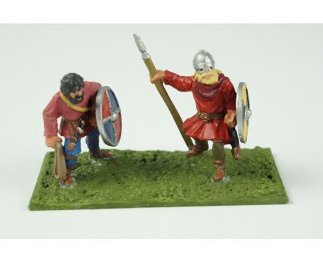 [ Wargaming ] A quantity of war games scale model Viking soldiers