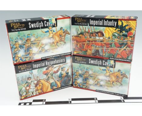 [ Wargaming ] 4 Warlord Games scale model Thirty Years War soldier kits