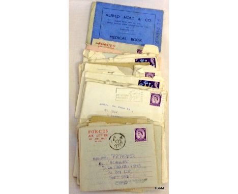 Quantity of letters written in the 1960s between three members of the same family whilst serving in the Navy Air Force and Ar