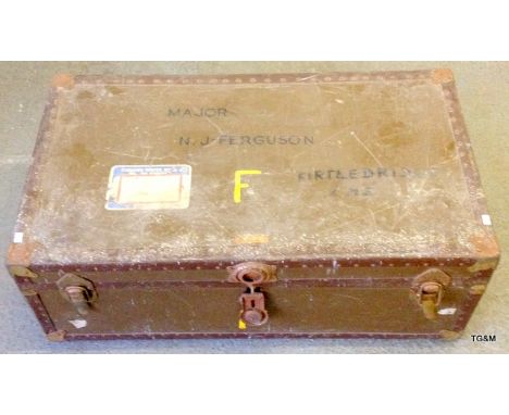 A Military trunk named Major Ferguson 