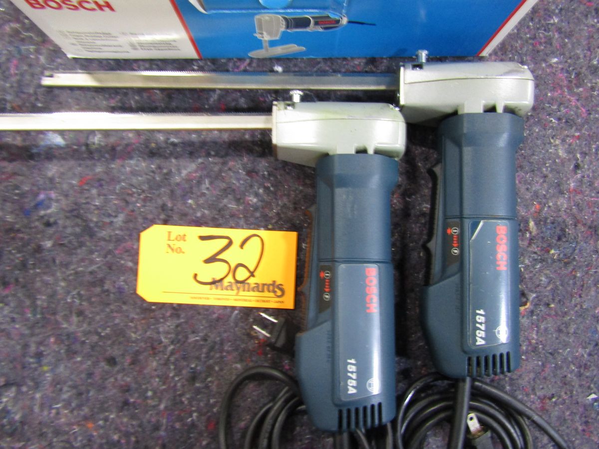 Bosch 1575A Electric Foam Rubber Saws 9.75" Blade, 12" Stroke, 3200 SPM