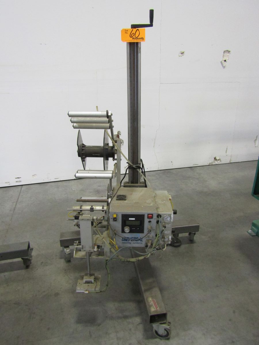 Universal Labeling Systems Pneumatic Label Applicator 115V