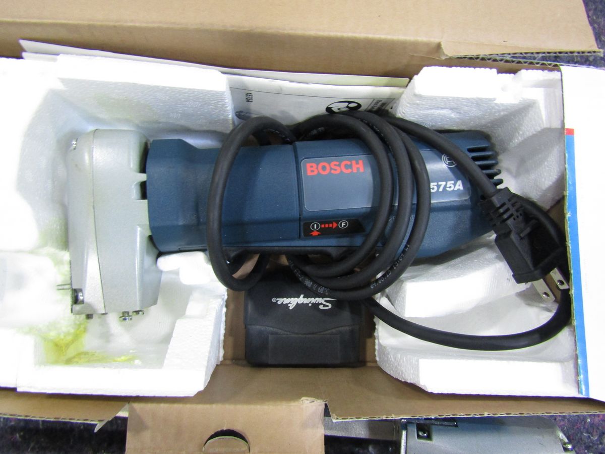 Bosch 1575A Electric Foam Rubber Saws 9.75" Blade, 12" Stroke, 3200 SPM