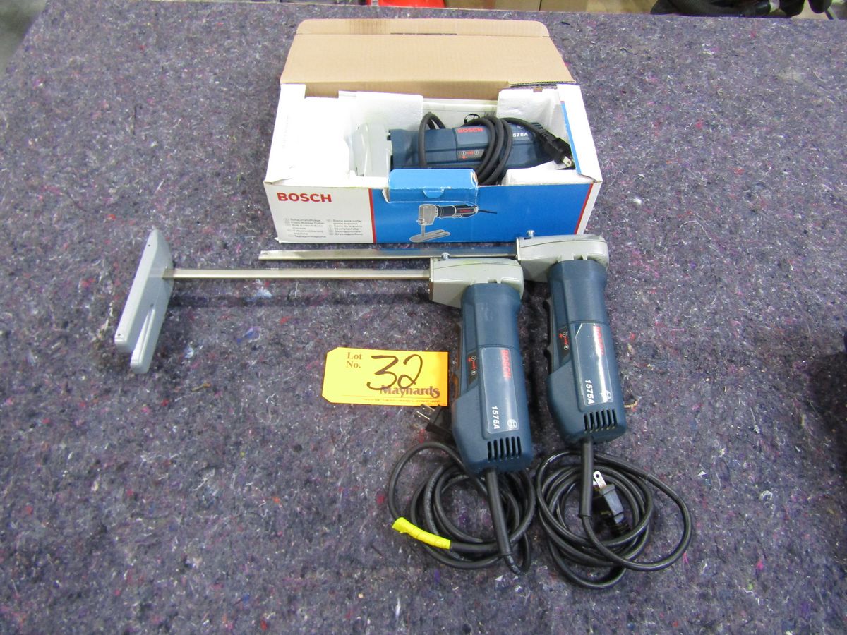 Bosch 1575A Electric Foam Rubber Saws 9.75" Blade, 12" Stroke, 3200 SPM
