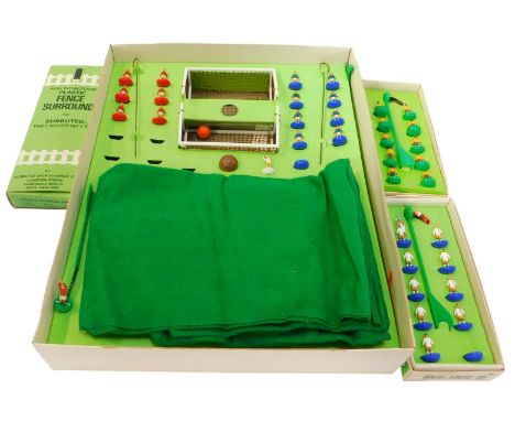 A Subbuteo table soccer Continental Club edition, boxed. 