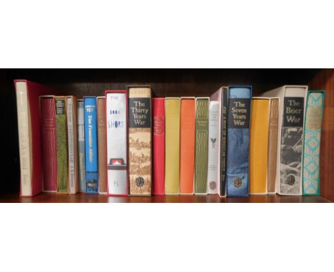Folio Society. Various works, to include Hardy (Thomas) The Trumpet Major, Gaskell (Elizabeth) Mary Barton, etc. (1 shelf) 