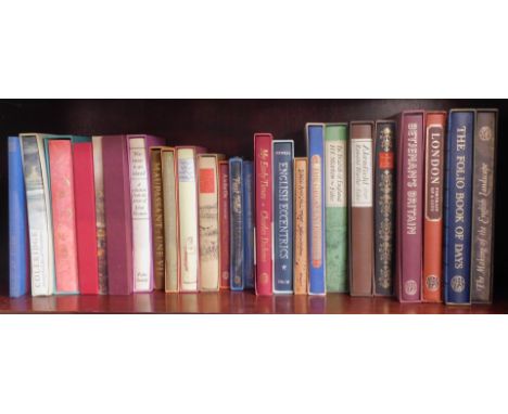 Folio Society. Various works to include Betjeman's Britain, The Folio Book of Days, The Folio Book of Humorous Anecdotes, etc