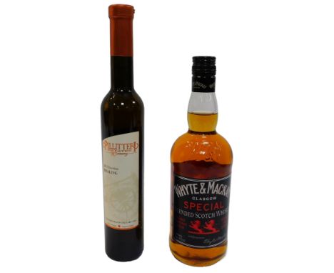 A bottle of Whyte and Mackay Blended Scotch whisky, 40% vol, 70cl, boxed, together with a bottle of Pillitteri Estates 2017 I