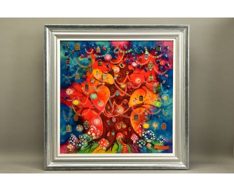 KERRY DARLINGTON (WALES 1974) 'TREE OF LIGHT', a limited edition 3D print signed bottom right 209/250, with certificate, appr