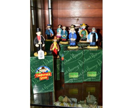 TEN BOXED ROBERT HARROP DESIGNS LIMITED EDITION FIGURES FROM CAMBERWICK GREEN COLLECTION, comprising Roger Varley (Chimney Sw