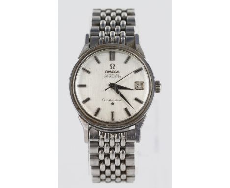 Gents Omega Constellation Chronometer automatic stainless steel gentleman's wristwatch, circa 1962, (serial number 19655676),