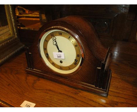 Elliott Oak Case Mantel Clock 