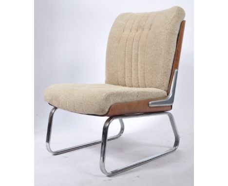 Gordon Russell - Gordon Russell Furniture - Verco - An original retro vintage 1970's ' Verco ' office / reception chair. Tubu