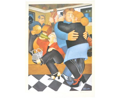 Beryl Cook ( British 20th Century ) - Alexander Gallery Publications Ltd - A good limited edition signed print entitled ' Sha