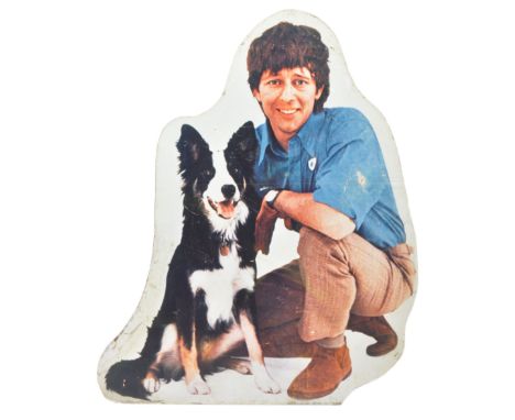 Blue Peter - BBC - A rare unique late 1970's studio prop for the BBC television series Blue Peter. The wooden cut-out with ap