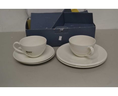 Villeroy &amp; Boch boxed teacups and saucers